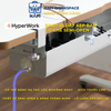 Khay đi dây cỡ lớn kẹp bàn cơ chế Semi-open HyperWork CM04