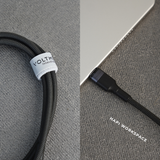  Cáp sạc nhanh 100W-140W Voltme dây bện nylon chuẩn PD cho Laptop/Điện thoại 