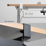  Khay đi dây cỡ lớn kẹp bàn cơ chế Semi-open HyperWork CM04 