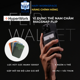  Ví đựng thẻ nam châm kiêm giá đỡ HyperWork Magsnap Flip 