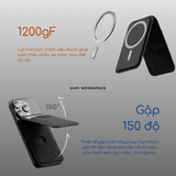  Ví đựng thẻ nam châm kiêm giá đỡ HyperWork Magsnap Flip 