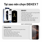  Bộ Bảo Vệ Toàn Diện Iphone 10H DEKEY Master Glass 3D Premium 