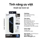  Bộ Bảo Vệ Toàn Diện Iphone 10H DEKEY Master Glass 3D Premium 