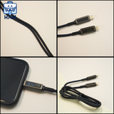  Cáp sạc WiWU Aramid Fiber Warriors chất liệu siêu bền, có màn hình 