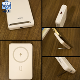  Sạc dự phòng từ tính WiWU 10.000mAh tích hợp giá đỡ 