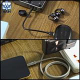  Sạc Dự Phòng WiWU Knight Series có chân sạc, tích hợp cáp, giá đỡ, sạc không dây 