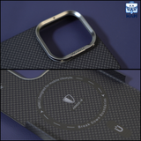  Ốp Lưng WiWU Aramid Armor siêu mỏng tích hợp giá đỡ cho iPhone 16promax 