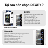  Kính Cường Lực Trong Suốt Cho Ipad Hạn Chế Vân Tay, Tương Thích Mượt Mà DEKEY Master Glass Premium 