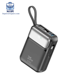  Sạc dự phòng WiWU Galaxy 10.000/20.000mAh, 35W, cáp Type-C/Lightning, màn hình 