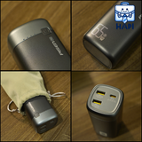  Sạc dự phòng Pisen Pro PD65 20.000mAh nhỏ gọn, sạc được Laptop 