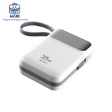  Sạc dự phòng WiWU Galaxy 10.000/20.000mAh, 35W, cáp Type-C/Lightning, màn hình 