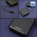  Pin Dự Phòng DEKEY Power Pioneer 22.5W tích hợp cáp Type-C 