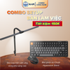  GIẢM 150K - COMBO set-up bàn làm việc tối giản 