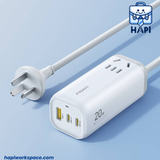  Ổ cắm đa năng Pisen Quick PS-ZY2213-2CA20W: Công suất 2500W, tích hợp sạc nhanh 20W 