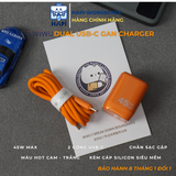  Bộ sạc nhanh màu iP 17 Promax xu hướng WiWU 45W Nhỏ gọn 2 Cổng sạc 