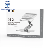  Giá đỡ Laptop WiWU Rotative Foldable Stand Wi-S801, chắc chắn, nâng tầm mắt 