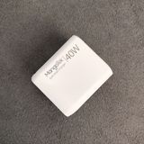 [New giá rẻ] Củ sạc MangoTek 40W 2 cổng C chân gập chuẩn US 