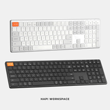  Bàn phím chuyên dụng văn phòng HyperWork Gen 3 Plus full nhôm nguyên khối full size 