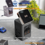  Trạm sạc không dây 8in1 GaN 65W WiWU 