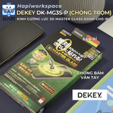  Kính cường lực chống nhìn trộm cho iPhone Dekey Master Glass 3D Sentery Privacy 