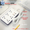  Ổ điện WiWU Power Strip PS524 20W GaN 11-in-1 Wi-S006, đa chức năng 