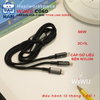  Cáp sạc WiWU Titanlink C to C + Lightning, 60W max 