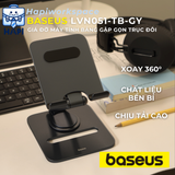  Giá đỡ tablet Baseus BS-LVN051-TB-GY chất liệu kim loại, có thể xoay 360 độ, điều chỉnh linh hoạt 