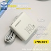 Củ sạc GaN Pisen Pro Ultra 140W PD3.1 3 cổng sạc