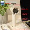 Quạt cầm tay WiWU Hurricane High Speed Fan Wi-FS010: 5 tốc độ gió, cực mát, thời lượng sử dụng lâu dài