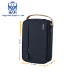  Túi phụ kiện WiWU Cozy Storage Bag 8.2'', chống nước, tối giản, nhiều ngăn 