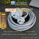  Dây cắm điện nối dài 5M LDNIO LD-SC1017 2500W nhựa chống cháy, lõi dây đồng 