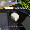  Củ sạc siêu nhỏ gọn Voltme 30W 2 cổng Vega 30 CA chuẩn PD 3.0 