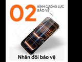  Combo 2 cường lực trong suốt có khung trợ dán Dekey AVANTGARDE siêu mượt, siêu tiết kiệm 