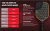  VỢT PICKLEBALL MẶT CARBON [CORE 18K - XPRO 3K - X1 PRO - X3 PRO - S3 PRO] [S2 PRO CHO NGƯỜI MỚI CHƠI] 