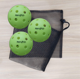  MAXVI PICKLEBALL: BÓNG [THI ĐẤU 606T - CHƠI THƯỜNG XUYÊN USA - TẬP MÀU VÀNG] & PHỤ KIỆN [TÚI - BAO - QUẤN CÁN] 