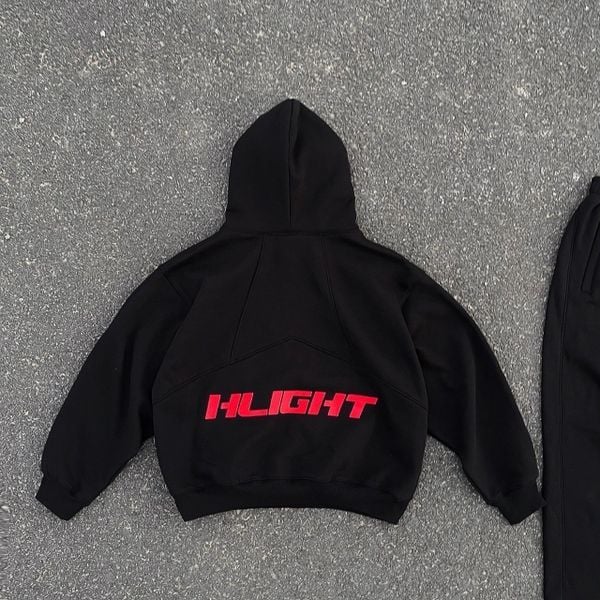  RACING HOODIE - BLACK 