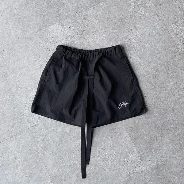  YOUNG BLOOD NYLON SHORT - BLACK 