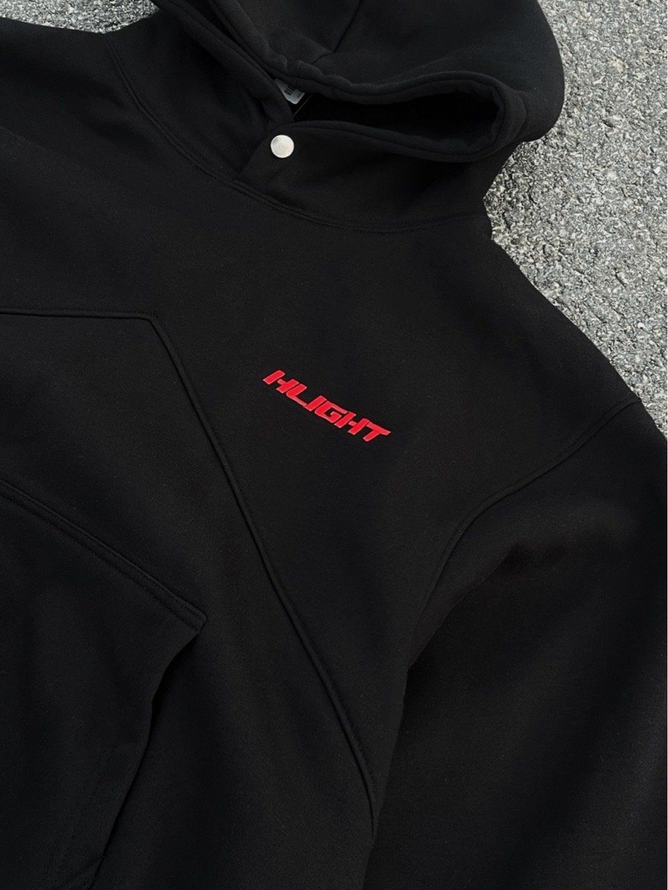  RACING HOODIE - BLACK 