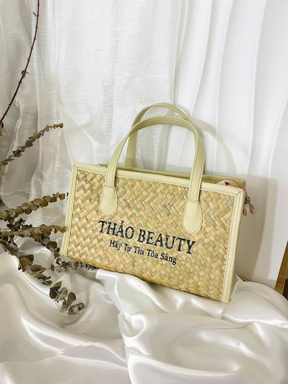  Túi cói đan tay Prince Edward Island 