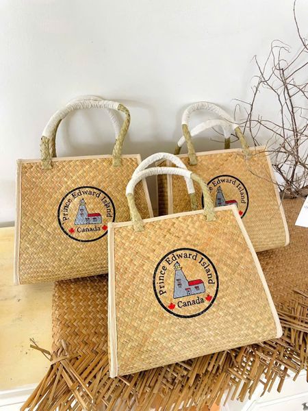  Túi cói đan tay Prince Edward Island 