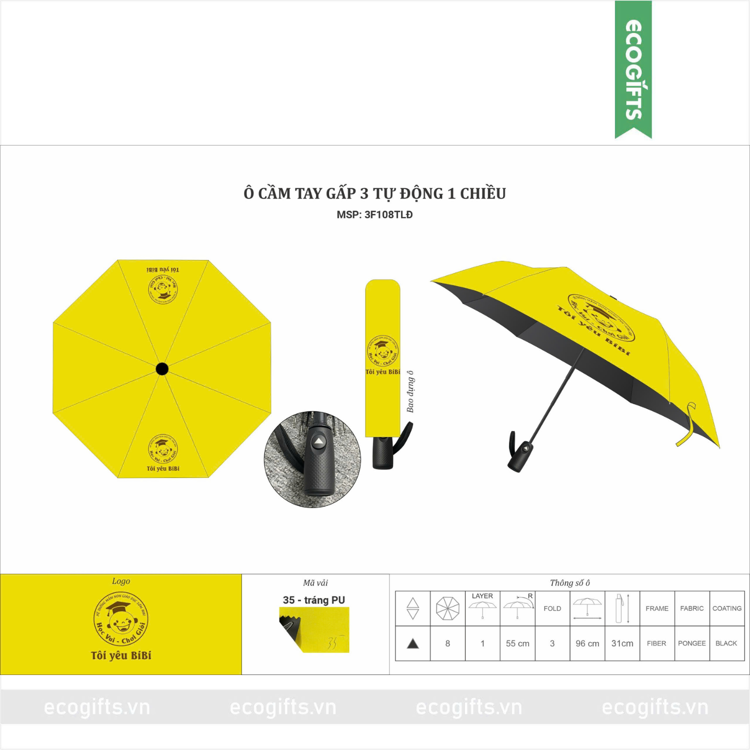  Ô gấp 3 1 chiều 