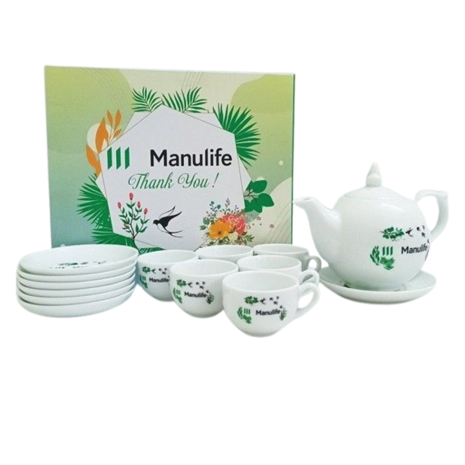  Bộ ấm chén sứ 