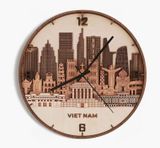  Đồng hồ gỗ treo tường Việt Nam 