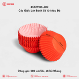 Cốc Giấy Lót Bánh Số 10 Nhiều Màu | Khôi Thịnh 