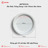  DWT173.12 Dĩa Giấy Trắng Dùng 1 Lần 173mm Sâu 12mm | Khôi Thịnh 