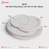  DTW226.16 Dĩa Giấy Trắng Dùng 1 Lần 226mm Sâu 16mm | Khôi Thịnh 