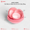 Cốc Giấy Lót Bánh Số 8, 10, 12, 15 Màu Hồng | Khôi Thịnh