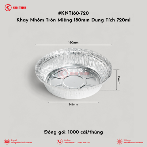 Khay Hộp Nhôm Thực Phẩm