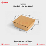  Hộp Giấy Nắp Đậy - Trắng Nâu - Nhiều Kích Thước 