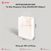 SPW300/200/100-100G Túi Giấy Shopping Trắng 300x200x100 (100gsm) | Khôi Thịnh